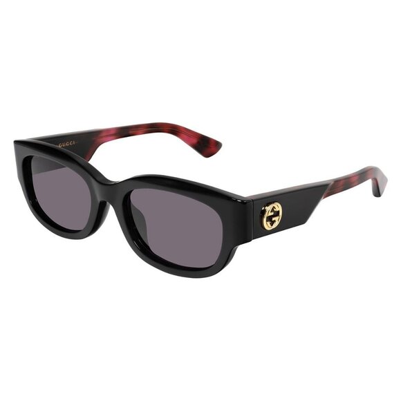 New GUCCI Black Square GG1667SK 003 Sunglasses Women - Picture 1 of 3
